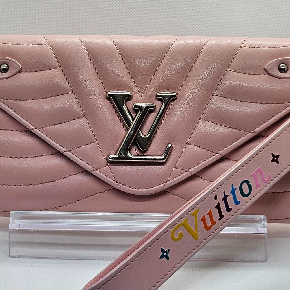 Louis Vuitton New Wave Wallet Wristlet - Pink